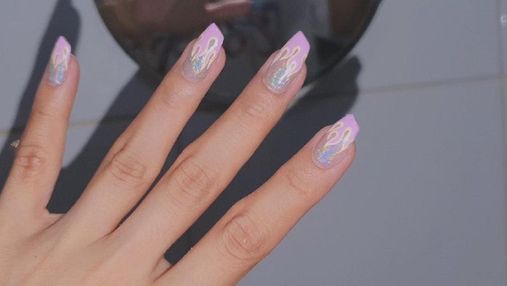 Бьюти тренд в Instagram: ногти в форме помады – фото и видео