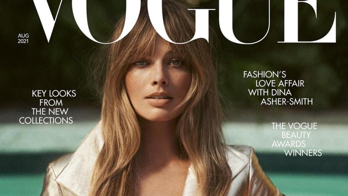 Марго Роббі вразила чубчиком на обкладинці Vogue: фото
