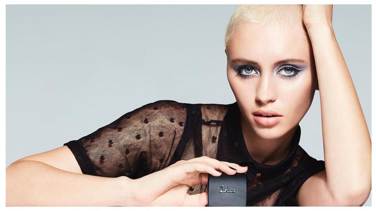 Айрис Лоу снялась в новой фотосессии для линейки косметики Dior
